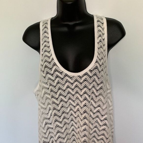 Dotti Lace Racerback Midi Swim Cover Up - Picture 1 of 7